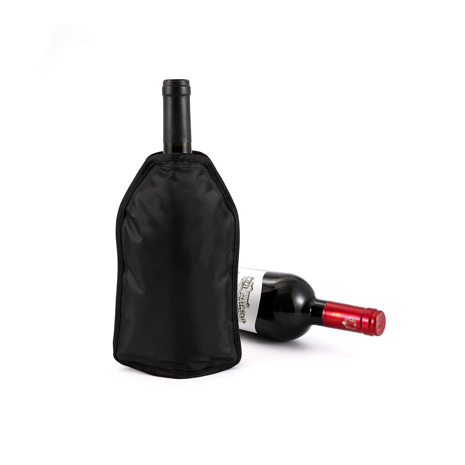 Wine Cooling Holder Ice Bag Jelly Picnic Beverage Nylon Wine Cooler Sleeve Soft Drink Rack Bar Tool Champagne Wine Bottle Covers