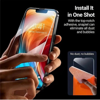 2 X Screen Protector Tempered Glass Iphone 17 Air 16E 15 Pro Max 14 13 12 11 XR