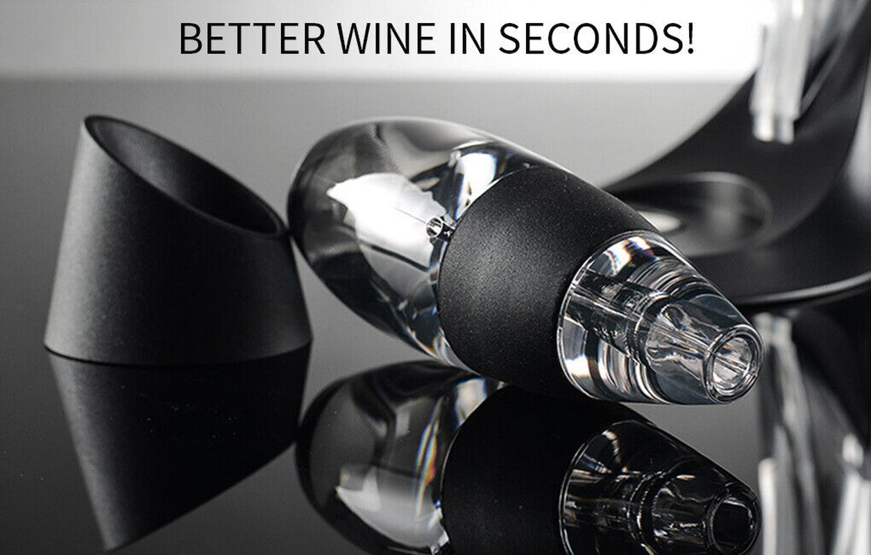 New Magic Decanter Essential Red Wine Aerator Sediment Filter Pouch