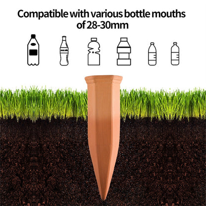 4X Terracotta Automatic Plant Self Watering Spikes Water Drip Irrigation System